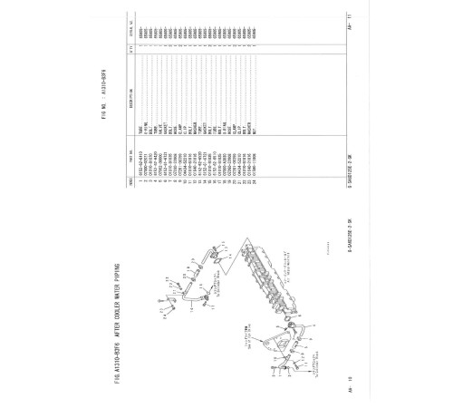 Komatsu SA6D125E-2 (SN from 84341) Diesel Engines Parts Catalog (PEPB054301)