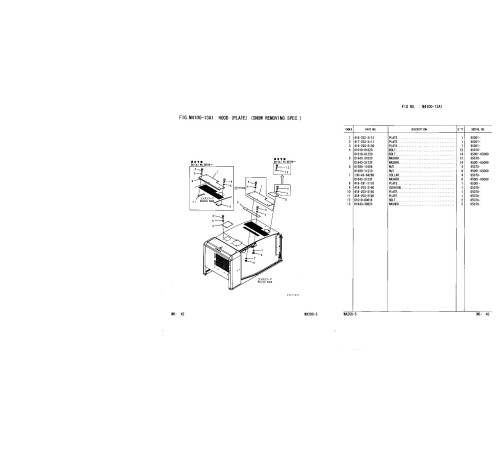 Komatsu WA200-5 (SN from 65001) 4WD Wheeled Loaders Parts Catalog (PEPB103902)