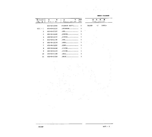 Komatsu FB15SF-8 (SN from 50001) Reach Trucks Parts Catalog (PRA08SF-01) Komatsu FB15SF-8 (SN from 50001) Reach Trucks Parts Catalog (PRA08SF-01)