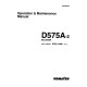 Komatsu D575A-2 (SN: 10001-10034) Crawler Dozers (Japan) Operate and Maintenance manual (SEAD000202)