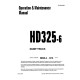 Komatsu HD325-6 (SN: 05718-05800) Rigid Dump Trucks (Japan) Operate and Maintenance manual (SEAD000807)