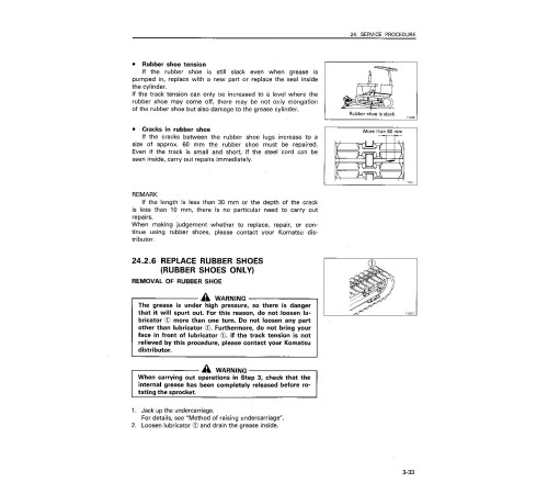 Komatsu D20P-7, D21A-7 and D21P-7 Crawler Dozers (Japan) Operate and Maintenance manual (SEAD000905) Komatsu D20P-7, D21A-7 and D21P-7 Crawler Dozers (Japan) Operate and Maintenance manual (SEAD000905)