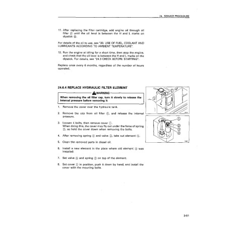 Komatsu PC100-6 (SN:40624-41400), PC120-6 (SN:47571-50200), PC130-6 (SN:47713-51019) Excavator Operate&Maintenance manual (SEAD002203) Komatsu PC100-6 (SN:40624-41400), PC120-6 (SN:47571-50200), PC130-6 (SN:47713-51019) Excavator Operate&Maintenance manual (SEAD002203)