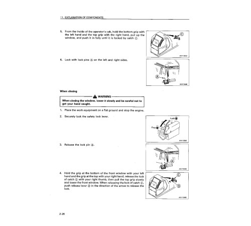 Komatsu PC200(LC)-6, PC210(LC)-6, PC220(LC)-6, PC230(LC)-6 Crawler Excavators Operate and Maintenance manual (SEAD002406) Komatsu PC200(LC)-6, PC210(LC)-6, PC220(LC)-6, PC230(LC)-6 Crawler Excavators Operate and Maintenance manual (SEAD002406)