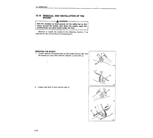 Komatsu WA800-2 (SN: 10501-10709) 4WD Wheeled Loaders (Japan) Operate and Maintenance manual (SEAD004000) Komatsu WA800-2 (SN: 10501-10709) 4WD Wheeled Loaders (Japan) Operate and Maintenance manual (SEAD004000)