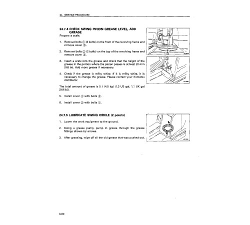 Komatsu PC60-7 (SN: 52374-58000) Crawler Excavators (Japan) Operate and Maintenance manual (SEAD004203) Komatsu PC60-7 (SN: 52374-58000) Crawler Excavators (Japan) Operate and Maintenance manual (SEAD004203)