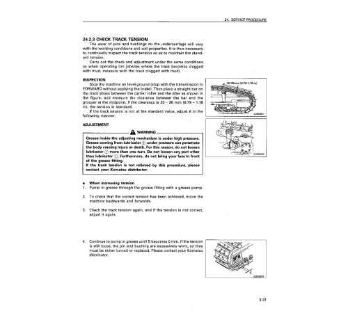 Komatsu D155AX-3 (SN: 60001-60279) Crawler Dozers (Japan) Operate and Maintenance manual (SEAD005201) Komatsu D155AX-3 (SN: 60001-60279) Crawler Dozers (Japan) Operate and Maintenance manual (SEAD005201)