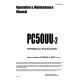 Komatsu PC50UU-2 (SN: 08001-14992) Crawler Excavators (Japan) Operate and Maintenance manual (SEAD005500)