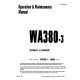 Komatsu WA380-3 (SN from 50001) 4WD Wheeled Loaders (Japan) Operate and Maintenance manual (SEAD005801)