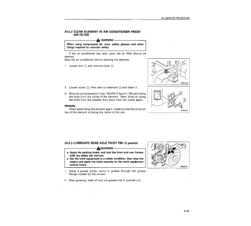 Komatsu WA320-3 (SN: 50001-50402) 4WD Wheeled Loaders (Japan) Operate and Maintenance manual (SEAD006101) Komatsu WA320-3 (SN: 50001-50402) 4WD Wheeled Loaders (Japan) Operate and Maintenance manual (SEAD006101)