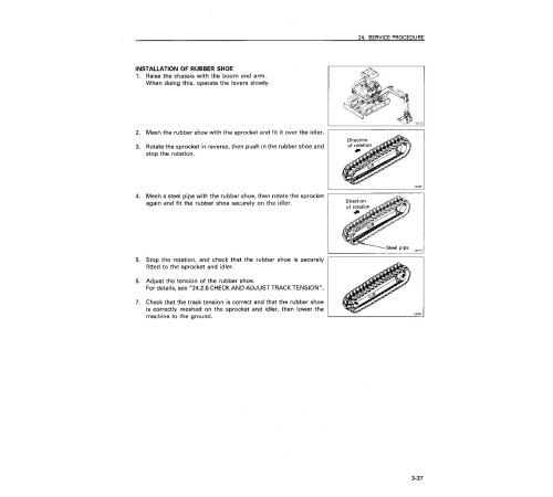 Komatsu PC25-1(SN:06471-),PC30-7(SN:26423-), PC40-7(SN:24522-24994),PC45-1(SN:03506-) Excavator Operate&Maintenance manual (SEAD006600) Komatsu PC25-1(SN:06471-),PC30-7(SN:26423-), PC40-7(SN:24522-24994),PC45-1(SN:03506-) Excavator Operate&Maintenance manual (SEAD006600)