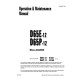 Komatsu D65E-12 (SN: 61441-65000), D65P-12 (SN: 61365-65000) Crawler Dozers (Japan) Operate and Maintenance manual (SEAD007104)