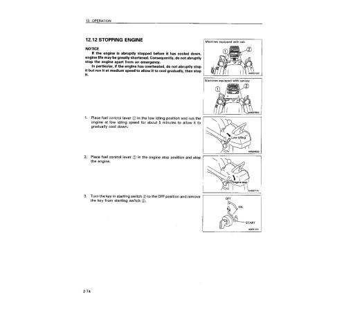 Komatsu D65E-12 (SN: 61441-65000), D65P-12 (SN: 61365-65000) Crawler Dozers (Japan) Operate and Maintenance manual (SEAD007104) Komatsu D65E-12 (SN: 61441-65000), D65P-12 (SN: 61365-65000) Crawler Dozers (Japan) Operate and Maintenance manual (SEAD007104)