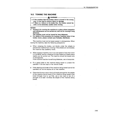 Komatsu WA180-3 and WA180-3-A 4WD Wheeled Loaders (Japan) Operate and Maintenance manual (SEAD007401) Komatsu WA180-3 and WA180-3-A 4WD Wheeled Loaders (Japan) Operate and Maintenance manual (SEAD007401)