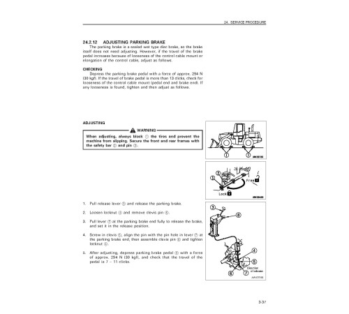 Komatsu WA250-3-A (SN from 53305) 4WD Wheeled Loaders (Japan) Operate and Maintenance manual (SEAM007503) Komatsu WA250-3-A (SN from 53305) 4WD Wheeled Loaders (Japan) Operate and Maintenance manual (SEAM007503)
