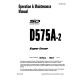 Komatsu Super Dozer D575A-2 (SN: 10012-10041) Crawler Dozers (Japan) Operate and Maintenance manual (SEAD007901)