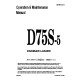 Komatsu D75S-5 (SN from 16591) Crawler Loaders (Japan) Operate and Maintenance manual (SEAD010001)