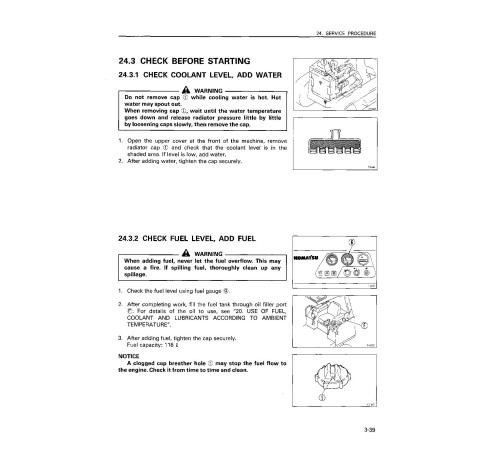 Komatsu D31E-20, D31P-20, D37E-5 and D37P-5-A Crawler Dozers (Japan) Operate and Maintenance manual (SEAD01142001) Komatsu D31E-20, D31P-20, D37E-5 and D37P-5-A Crawler Dozers (Japan) Operate and Maintenance manual (SEAD01142001)