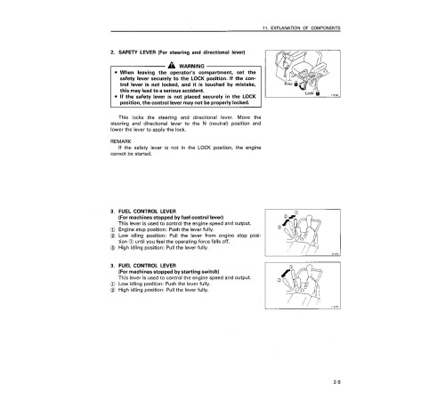Komatsu D31E-20, D31P-20(A), D31PL-20, D31PLL-20, D37E-5(A) Crawler Dozers (Japan) Operate and Maintenance manual (SEAD01142004) Komatsu D31E-20, D31P-20(A), D31PL-20, D31PLL-20, D37E-5(A) Crawler Dozers (Japan) Operate and Maintenance manual (SEAD01142004)