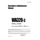 Komatsu WA320-3 (SN from 50403) 4WD Wheeled Loaders (Japan) Operate and Maintenance manual (SEAD011604)