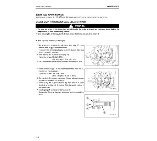 Komatsu WA500-3 (SN: 52001-52379) 4WD Wheeled Loaders (Japan) Operate and Maintenance manual (SEAD014506) Komatsu WA500-3 (SN: 52001-52379) 4WD Wheeled Loaders (Japan) Operate and Maintenance manual (SEAD014506)