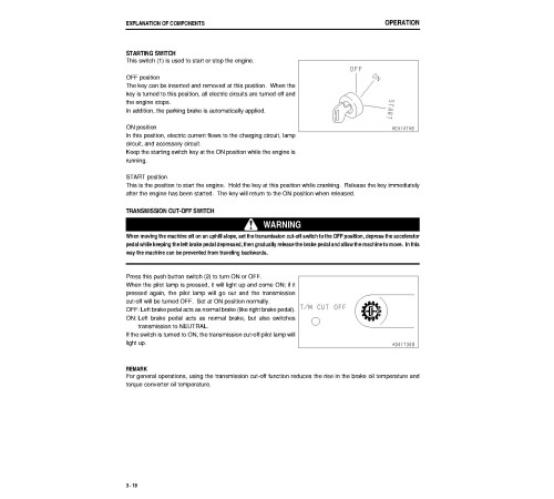 Komatsu WA500-3 (SN: 52001-52379) 4WD Wheeled Loaders (Japan) Operate and Maintenance manual (SEAD014506) Komatsu WA500-3 (SN: 52001-52379) 4WD Wheeled Loaders (Japan) Operate and Maintenance manual (SEAD014506)