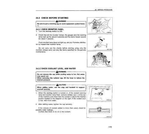 Komatsu WA700-3 (SN: 50001-50009) 4WD Wheeled Loaders (Japan) Operate and Maintenance manual (SEAD018500) Komatsu WA700-3 (SN: 50001-50009) 4WD Wheeled Loaders (Japan) Operate and Maintenance manual (SEAD018500)