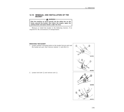 Komatsu WA700-3 (SN: 50010-51000) 4WD Wheeled Loaders (Japan) Operate and Maintenance manual (SEAD018501) Komatsu WA700-3 (SN: 50010-51000) 4WD Wheeled Loaders (Japan) Operate and Maintenance manual (SEAD018501)