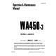 Komatsu WA450L-3 (SN from 53001) 4WD Wheeled Loaders (Japan) Operate and Maintenance manual (SEAD020900)