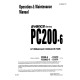 Komatsu PC200-6 and PC200LC-6 (SN: C10781-30091) Crawler Excavators Operate and Maintenance manual (SEAD021701)