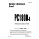 Komatsu PC1800-6 (SN: 10001-10010, 10012-11001) Crawler Excavators (Japan) Operate and Maintenance manual (SEAD022902)