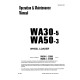 Komatsu WA30-5 and WA50-3 4WD Wheeled Loaders (Japan) Operate and Maintenance manual (SEAD034300)