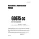Komatsu GD675-3 (SN: 50001-51000) Motor Graders (Japan) Operate and Maintenance manual (SEAD038002)