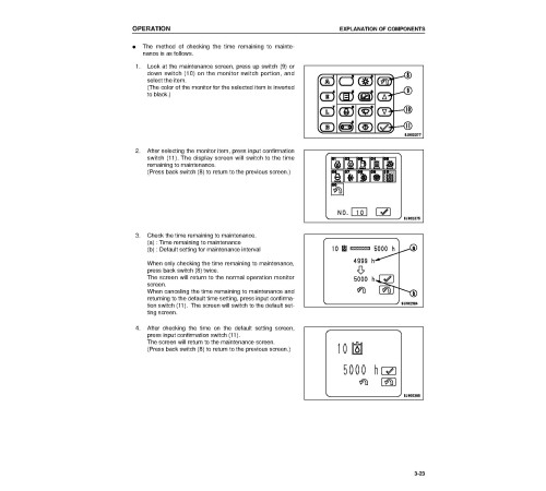 Komatsu PC200-7, PC200-7-B, PC200LC-7, PC200LC-7-B, PC220-7, PC220LC-7 Crawler Excavator Operate and Maintenance manual (SEAD041000) Komatsu PC200-7, PC200-7-B, PC200LC-7, PC200LC-7-B, PC220-7, PC220LC-7 Crawler Excavator Operate and Maintenance manual (SEAD041000)