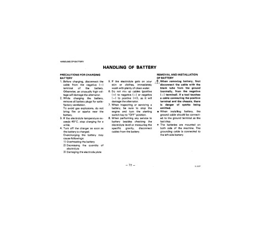 Komatsu WA350-1, WA450-1 and WA450-1-L 4WD Wheeled Loaders (Japan) Operate and Maintenance manual (SEAD04230103) Komatsu WA350-1, WA450-1 and WA450-1-L 4WD Wheeled Loaders (Japan) Operate and Maintenance manual (SEAD04230103)