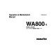 Komatsu WA800-1 (SN: 10001-10500) 4WD Wheeled Loaders (Japan) Operate and Maintenance manual (SEAD04280102)