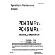 Komatsu PC40MRX-1 (SN:03938-05500), PC45MRX-1 (SN:02042-03000) Crawler Excavators (Japan) Operate and Maintenance manual (SEAD043000)