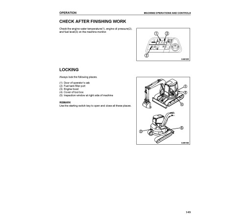 Komatsu PC78US-5 (SN: 01001-04000) Crawler Excavators (Japan) Operate and Maintenance manual (SEAD046100T) Komatsu PC78US-5 (SN: 01001-04000) Crawler Excavators (Japan) Operate and Maintenance manual (SEAD046100T)
