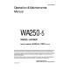 Komatsu WA250-5 (SN from 70001) 4WD Wheeled Loaders (Japan) Operate and Maintenance manual (SEAM050500)