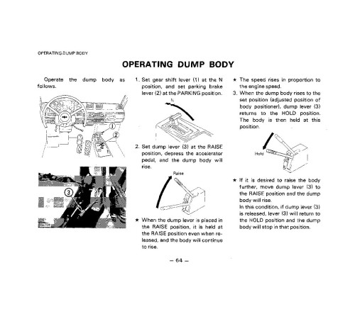 Komatsu HD785-3 (SN: 02001-02268) Rigid Dump Trucks (Japan) Operate and Maintenance manual (SEAD05610302) Komatsu HD785-3 (SN: 02001-02268) Rigid Dump Trucks (Japan) Operate and Maintenance manual (SEAD05610302)