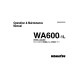 Komatsu WA600-1-L (SN from A10033) 4WD Wheeled Loaders (USA) Operate and Maintenance manual (SEADA4260100)