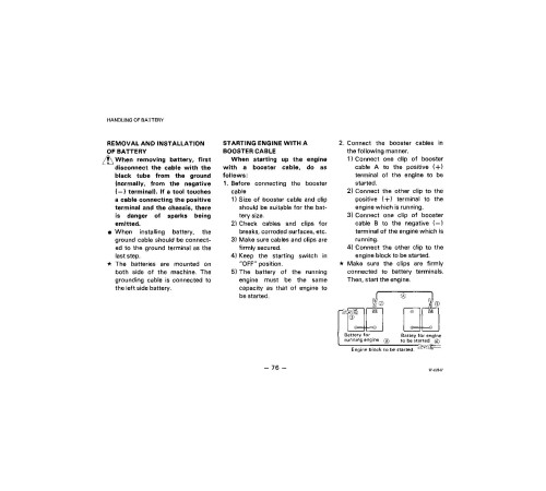 Komatsu WA600-1-L (SN from A10033) 4WD Wheeled Loaders (USA) Operate and Maintenance manual (SEADA4260100) Komatsu WA600-1-L (SN from A10033) 4WD Wheeled Loaders (USA) Operate and Maintenance manual (SEADA4260100)