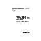 Komatsu WA380-1-LC (SN from A45001) 4WD Wheeled Loaders (Japan) Operate and Maintenance manual (SEADU423KD10)