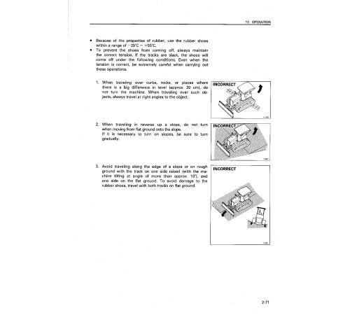 Komatsu D20AG-7, D20P(G)-7, D20PL(L)-7, D21A(G)-7, D21PG-7A Crawler Dozers (Japan) Operate and Maintenance manual (SEAM000902) Komatsu D20AG-7, D20P(G)-7, D20PL(L)-7, D21A(G)-7, D21PG-7A Crawler Dozers (Japan) Operate and Maintenance manual (SEAM000902)