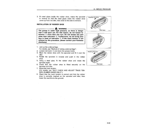 Komatsu D20AG-7, D20P(G)-7, D20PL(L)-7, D21A(G)-7, D21PG-7A Crawler Dozers (Japan) Operate and Maintenance manual (SEAM000902) Komatsu D20AG-7, D20P(G)-7, D20PL(L)-7, D21A(G)-7, D21PG-7A Crawler Dozers (Japan) Operate and Maintenance manual (SEAM000902)