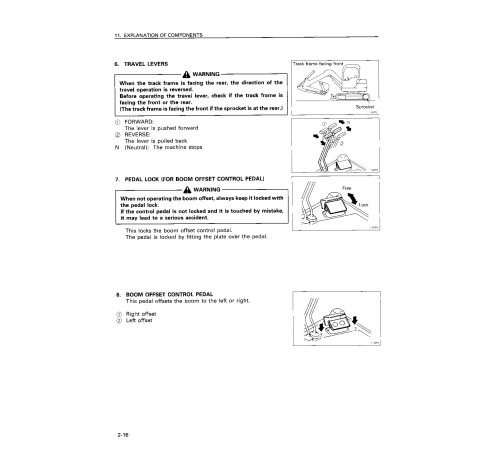 Komatsu PC75UU-2 (SN from 05001) Crawler Excavators (Japan) Operate and Maintenance manual (SEAM005600) Komatsu PC75UU-2 (SN from 05001) Crawler Excavators (Japan) Operate and Maintenance manual (SEAM005600)