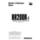Komatsu BR200R-1 (SN from 01001) Mobile Crushers (Waste Recycler) Operate and Maintenance manual (SEAM006500)