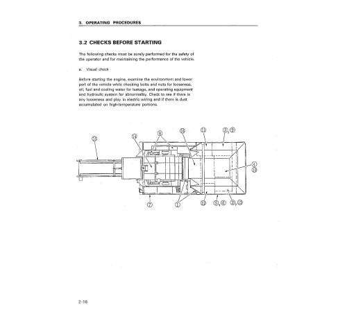 Komatsu BR200R-1 (SN from 01001) Mobile Crushers (Waste Recycler) Operate and Maintenance manual (SEAM006500) Komatsu BR200R-1 (SN from 01001) Mobile Crushers (Waste Recycler) Operate and Maintenance manual (SEAM006500)