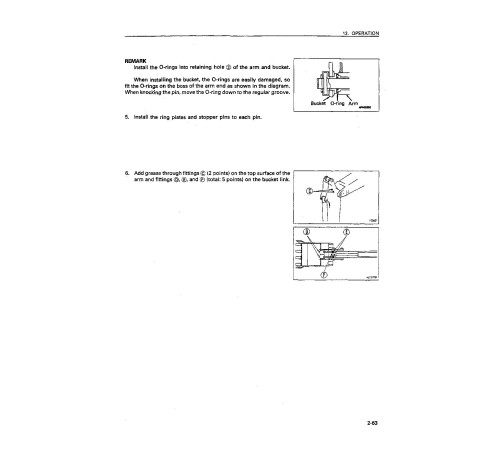 Komatsu PC60-7 (SN: 48878-52373) Crawler Excavators (Japan) Operate and Maintenance manual (SEAM009600) Komatsu PC60-7 (SN: 48878-52373) Crawler Excavators (Japan) Operate and Maintenance manual (SEAM009600)