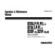 Komatsu D20A-6, D20P(L,LL)-6, D21A-6, D21E-6, D21P(L)-6 Crawler Dozers (Japan) Operate and Maintenance manual (SEAM01010601)